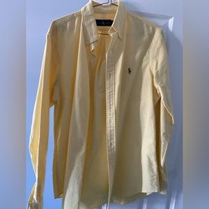 Yellow Ralph Lauren button down